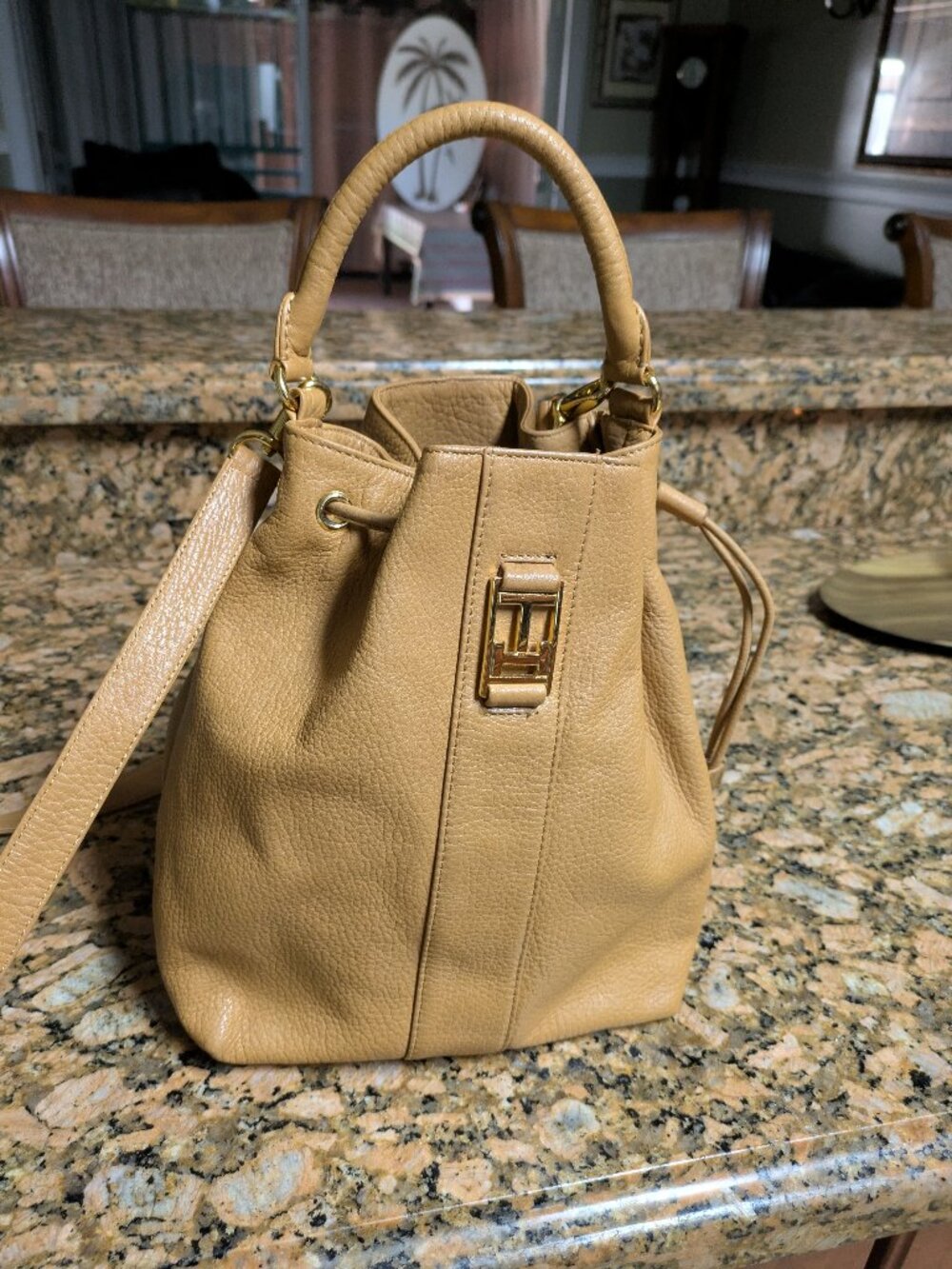 Beautiful "Tommy Hilfiger" Genuine Leather.